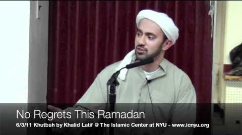 Khalid Latif – No Regrets This Ramadan