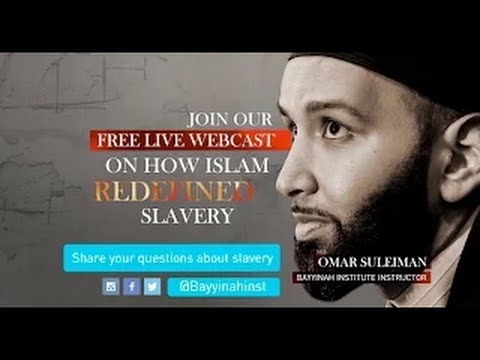 Omar Suleiman – Slavery : A Past and Present Tragedy