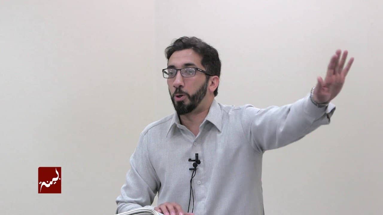 Nouman Ali Khan – Giving a Good Word