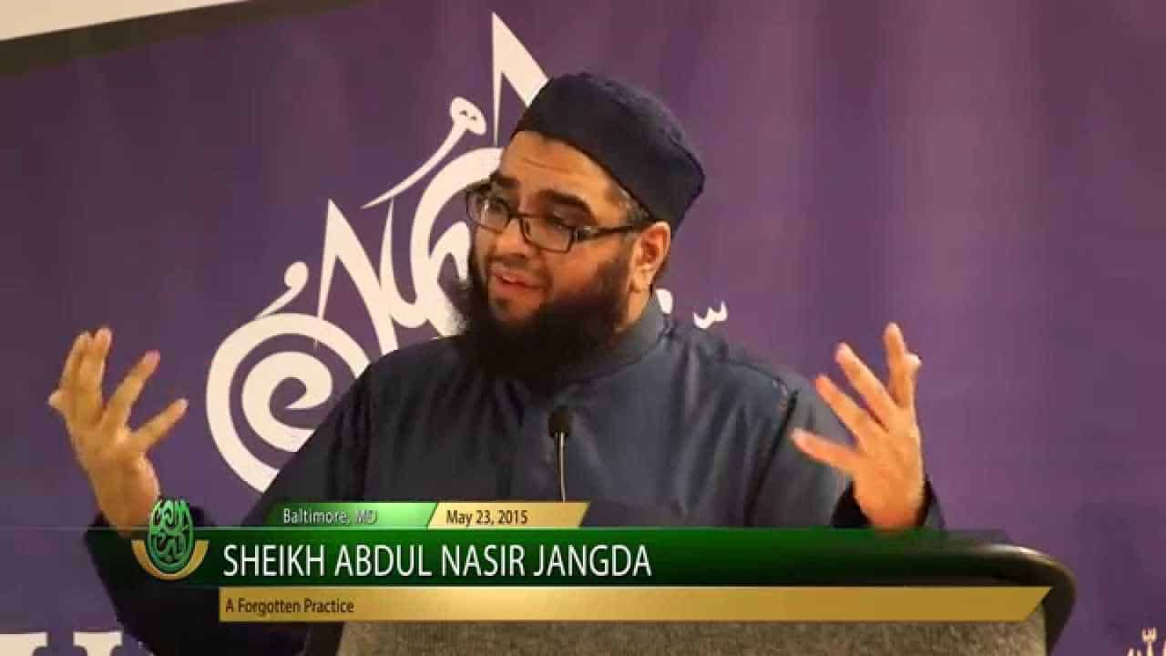 Abdul Nasir Jangda – A Forgotten Practice