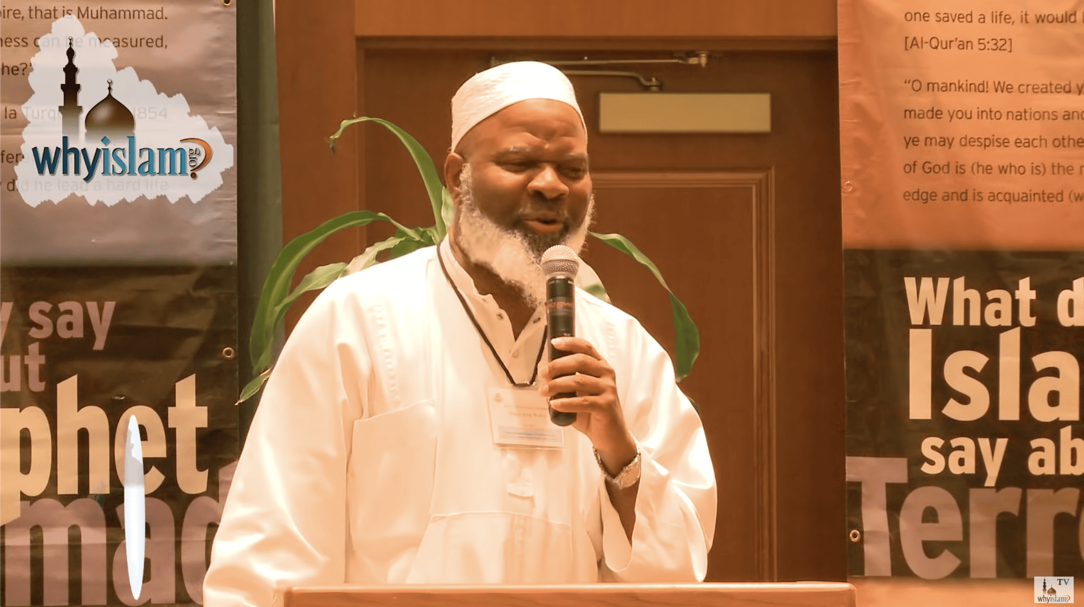 Siraj Wahhaj – Nation of Islam (NOI) to Imam Warith Deen Muhammad